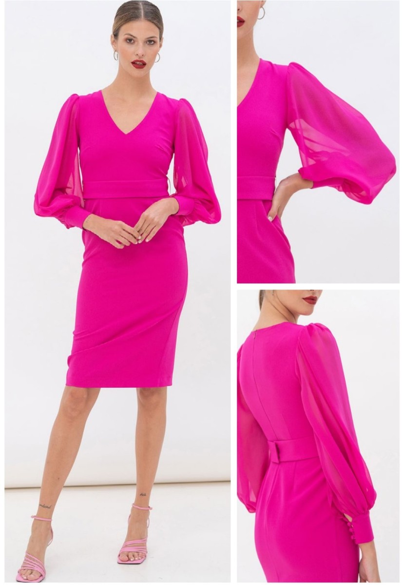 Neon pink hotsell dress uk