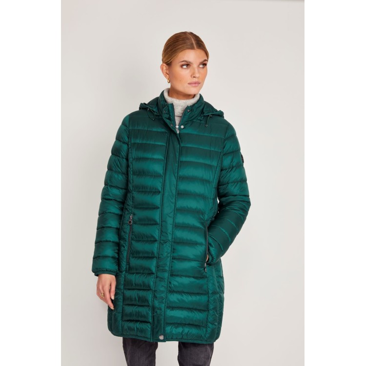 Frandsen Green three quarter coat - Unique Ladieswear